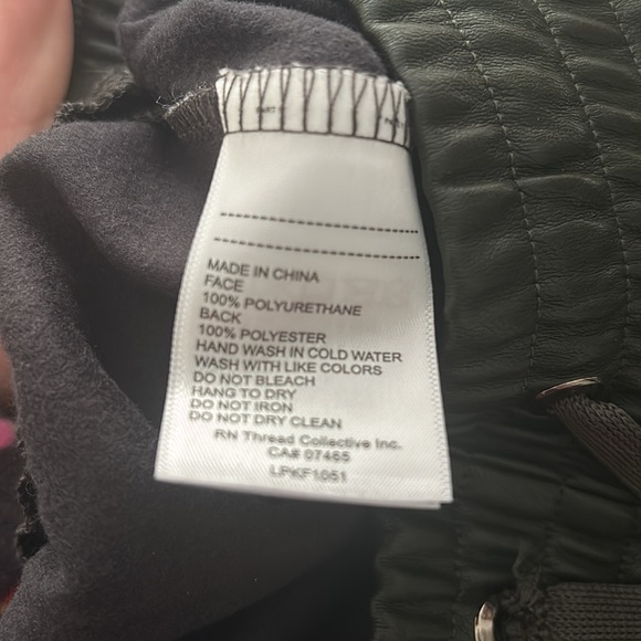 NWT Laundry Faux Leather Pants - Picture 8 of 8